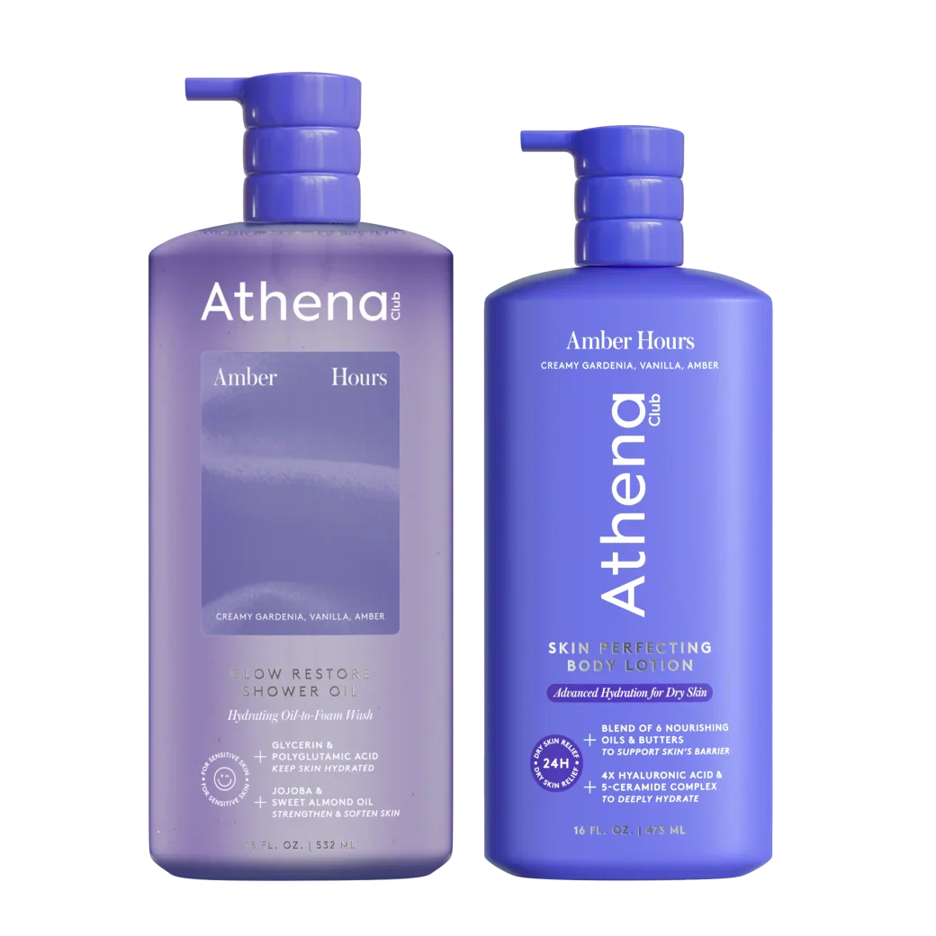 Shower Oil & Lotion Duo - Weekend Pair Amber Hours / Amber Hours