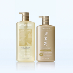 Shower Oil & Lotion Duo - Travel Edit