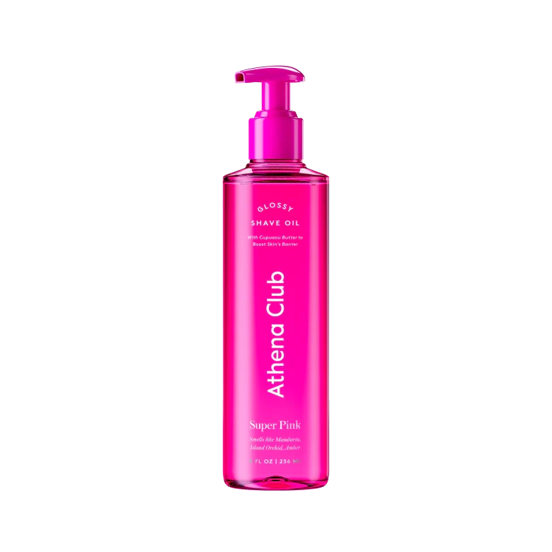 Glossy Shave Oil - Bright Scent Super Pink